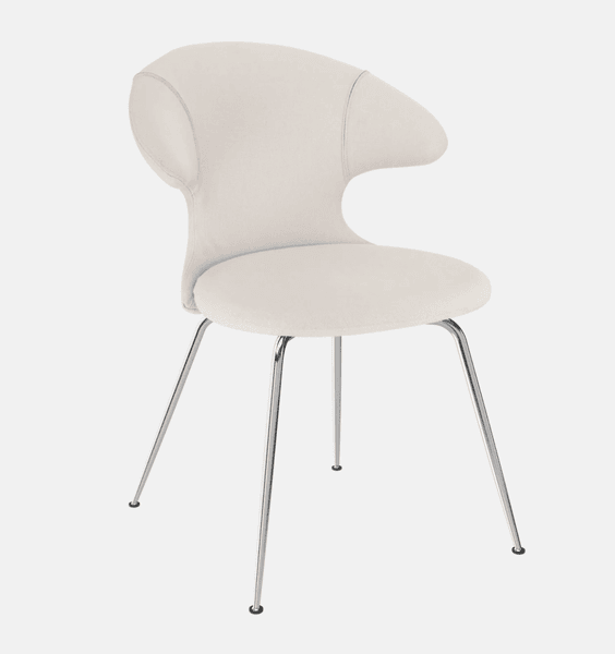 Umage Time Flies Spisestol White Sands/Chrome