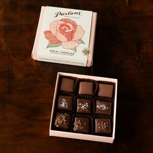 Hovedbilde P&auml;rlans Konfektyr Sjokoladetrukket Karamell  9 stk