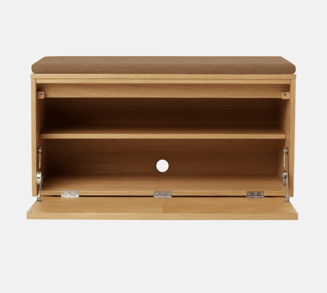 Umage Hideaway Oppbevaringsbenk Oak Grid/ Sugar Brown