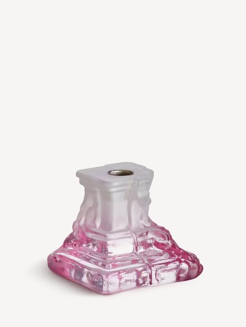 Hovedbilde KostaBoda Rocky Baroque Lysestake, Spicy Rose 95 mm