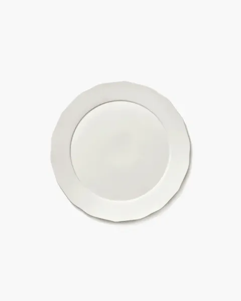 Serax Dinner Plate White Silhouette - Sergio Herman